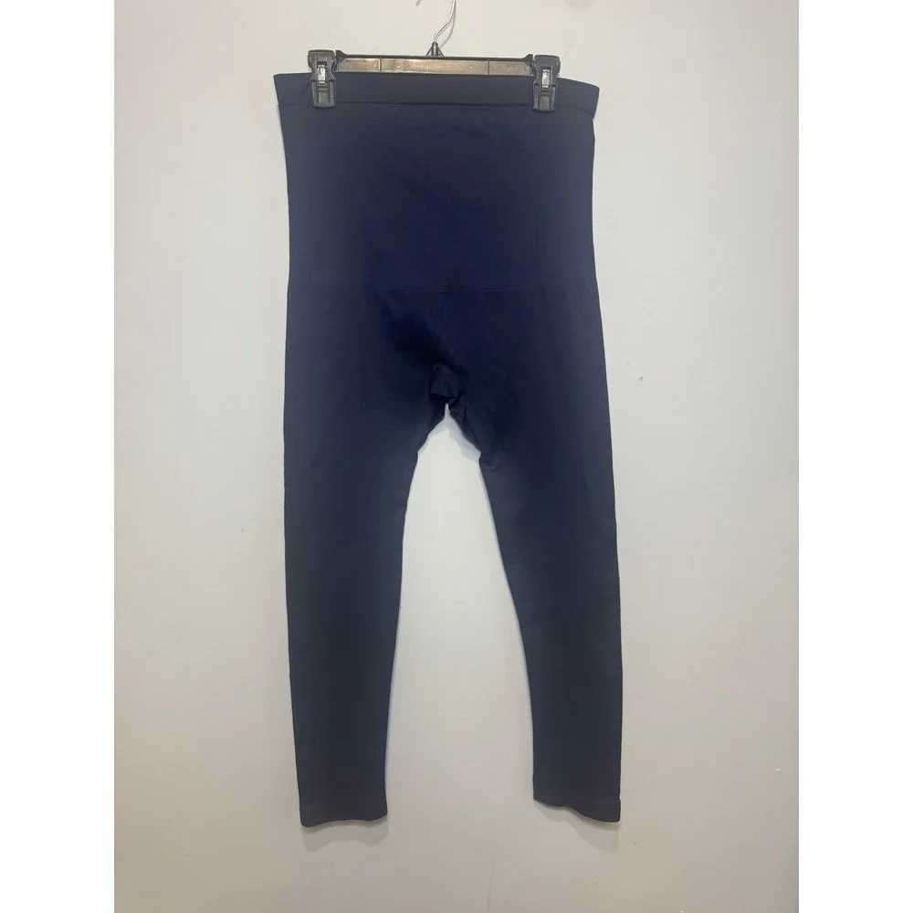 Shapermint Essentials Women 2XL Navy Blue High Waisted Shaper Leggings 42075